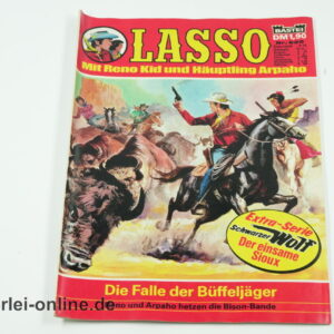 LASSO Comic-Heft Nr. 625 | Die Falle der Büffeljäger | Vintage Bastei Verlag Comic