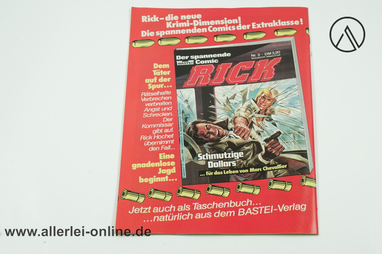 Buffalo Bill Comic-Heft Nr.662 | Der Held des Wilden Westens | Die Satansbande vom Red River | Vintage Bastei Verlag Comic 1 Buffalo Bill Comic-Heft Nr.662 | Der Held des Wilden Westens | Die Satansbande vom Red River | Vintage Bastei Verlag Comic 1