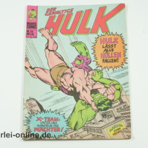 Der Gewaltige HULK Heft Nr.29 | X- TEAM | Hulk Lässt alle Hüllen fallen | Vintage Condor Marvel Verlag Comic 1
