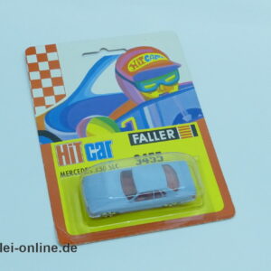 Faller Hit Car 3455 | Mercedes 350 SLC | Hellblau in Blisterverpackung