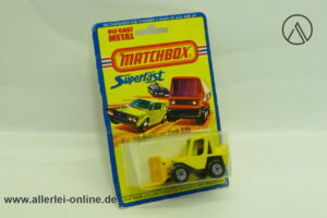 Vintage Matchbox Superfast No. 48 Sambron Jack Lift Blisterverpackung