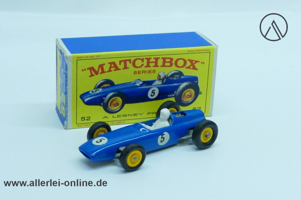 Matchbox Lesney England | Series 1-75 - No. 52 | BRM Racing Car ,blau mit OVP