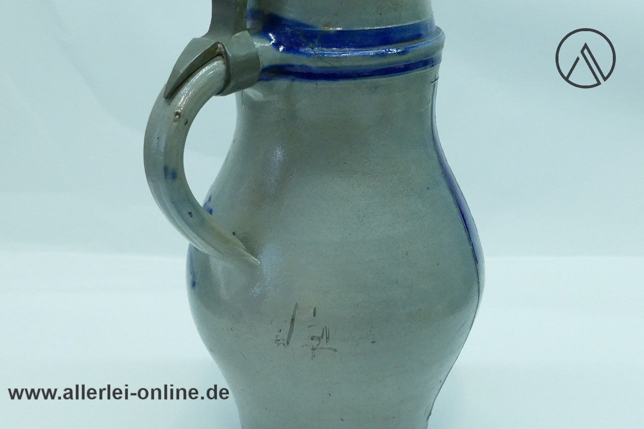 Westerwälder Steingutkanne 1,5 Liter mit Zinndeckel Allerlei Online Shop Westerwälder Steingutkanne 1,5 Liter mit Zinndeckel Allerlei Online Shop