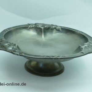 Gallia Christofle Frankreich um 1920 | Art Deco Tafelaufsatz Schale | Obstschale ,versilbert