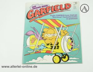 GARFIELD Comic-Heft Nr. 10 | Bavaria Comic Verlag | Vintage 80er Jahre Garfield Comic