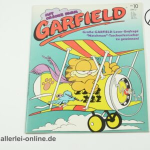 GARFIELD Comic-Heft Nr. 10 | Bavaria Comic Verlag | Vintage 80er Jahre Garfield Comic
