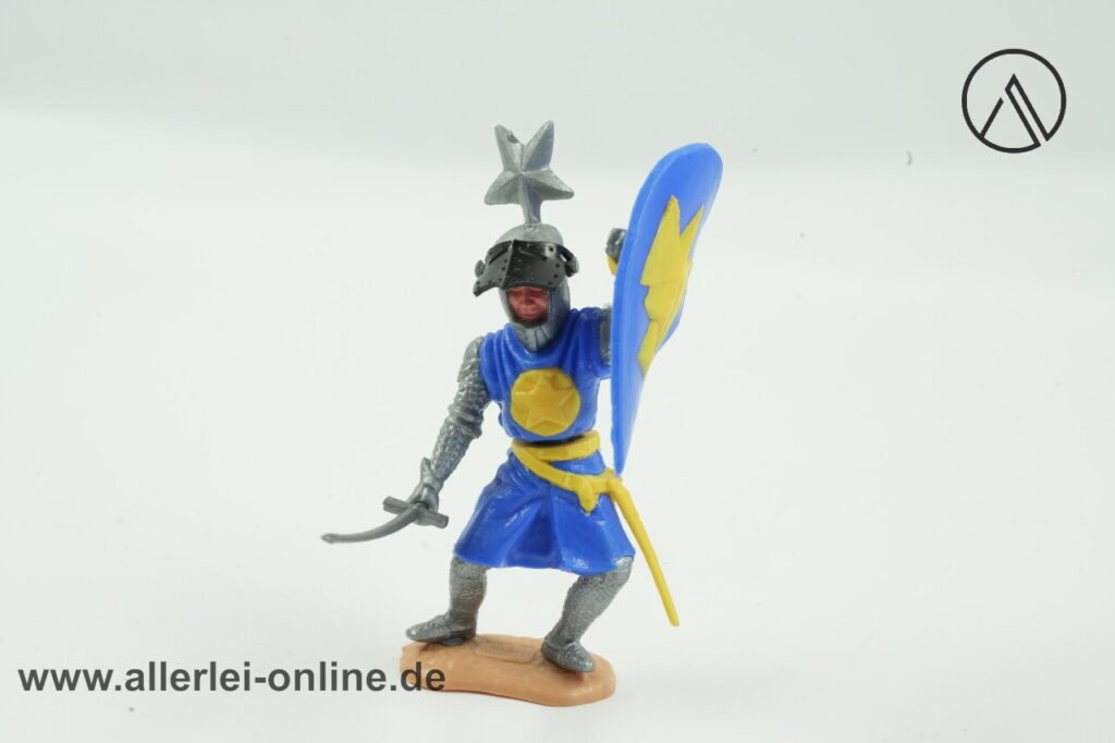 Timpo Toys | Ritter aus der Knights of the Middle Ages Serie | Vintage Timpo Toys Steckfigur 1970